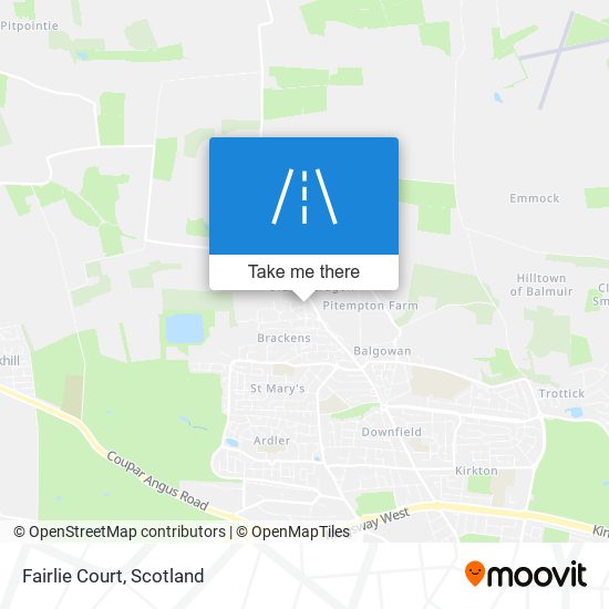 Fairlie Court map