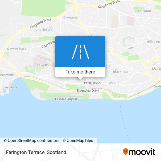 Farington Terrace map