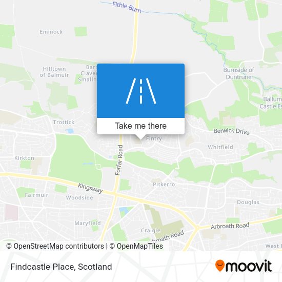 Findcastle Place map
