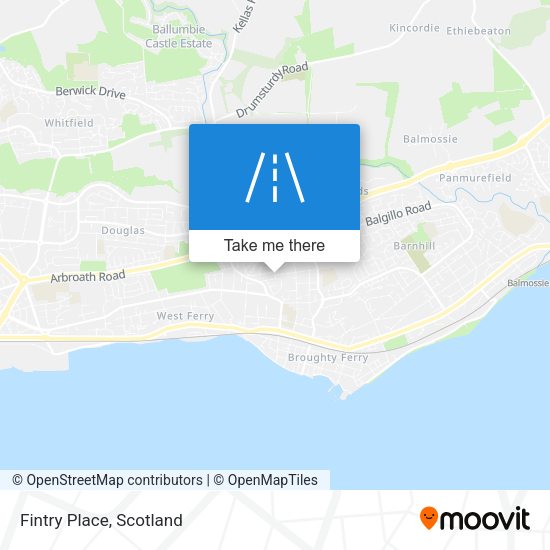 Fintry Place map