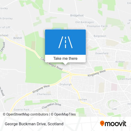 George Buckman Drive map