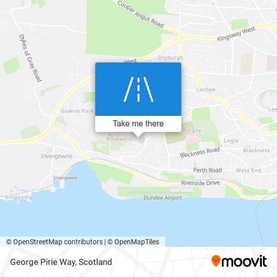 George Pirie Way map