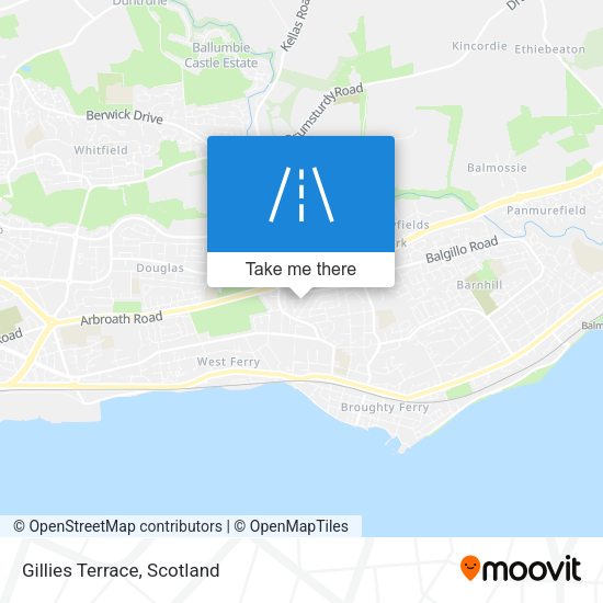 Gillies Terrace map