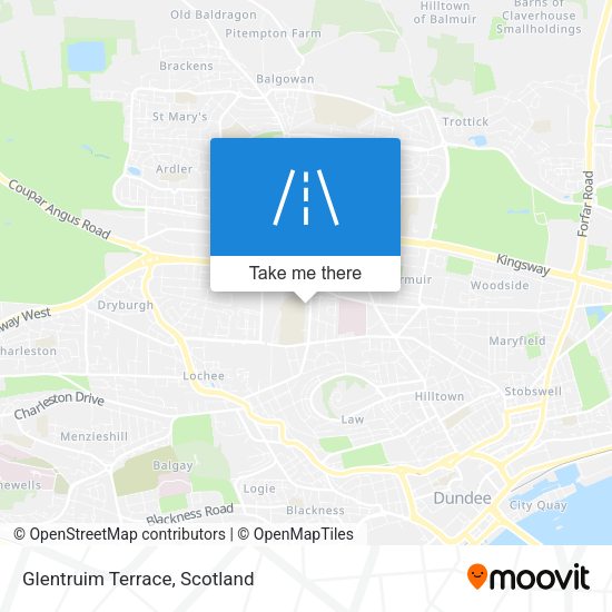 Glentruim Terrace map
