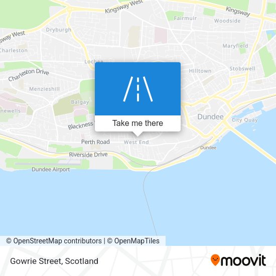 Gowrie Street map