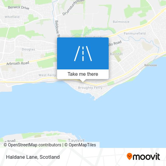 Haldane Lane map