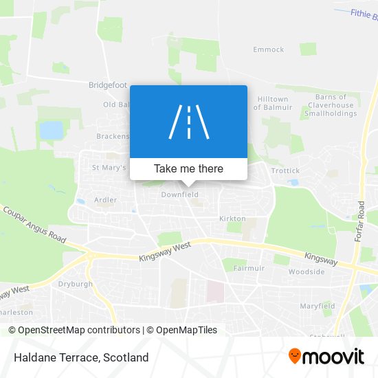 Haldane Terrace map