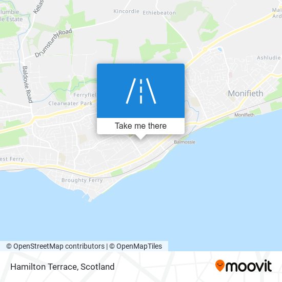 Hamilton Terrace map