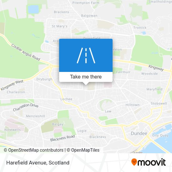 Harefield Avenue map