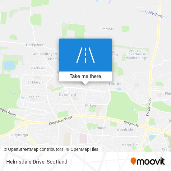 Helmsdale Drive map