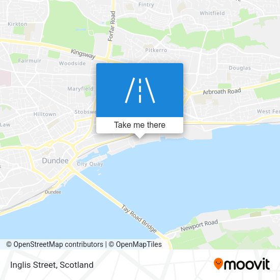 Inglis Street map