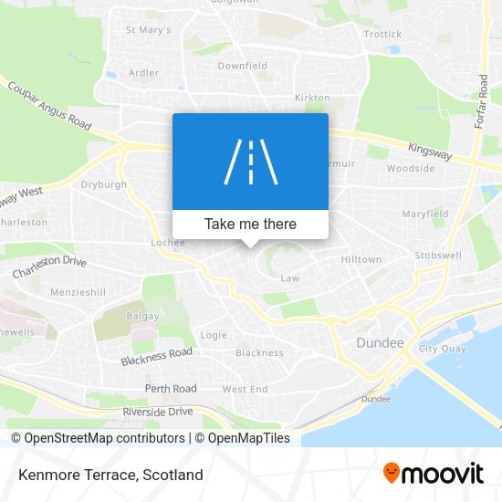 Kenmore Terrace map