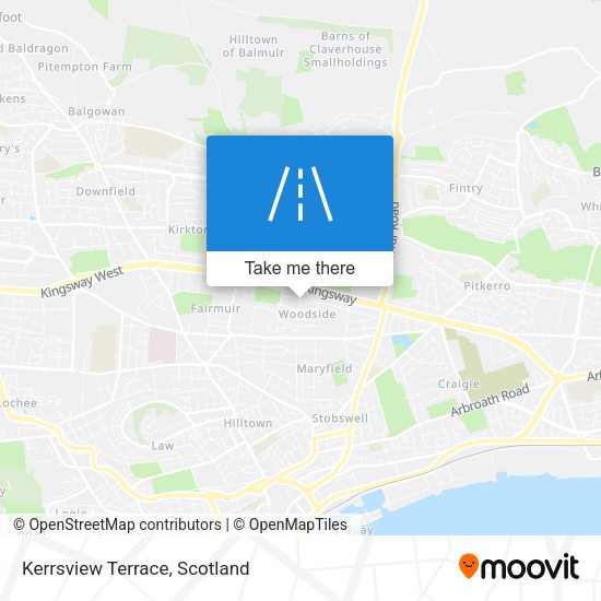 Kerrsview Terrace map
