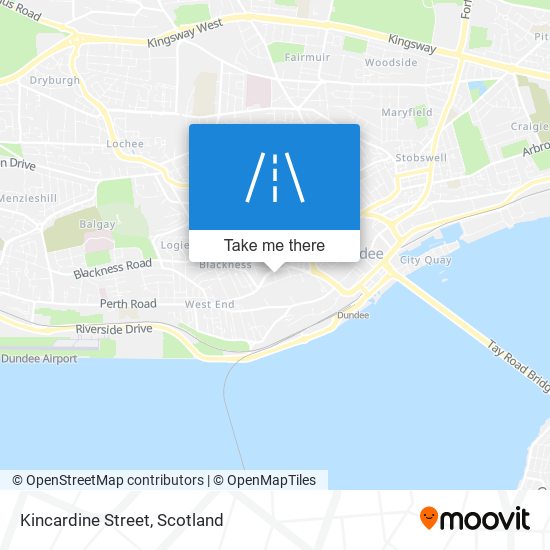 Kincardine Street map