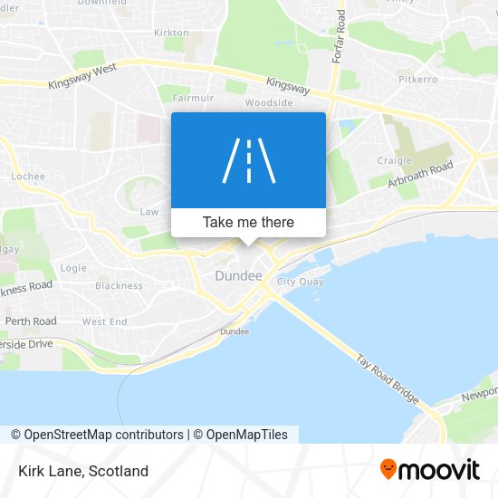 Kirk Lane map