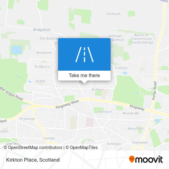 Kirkton Place map