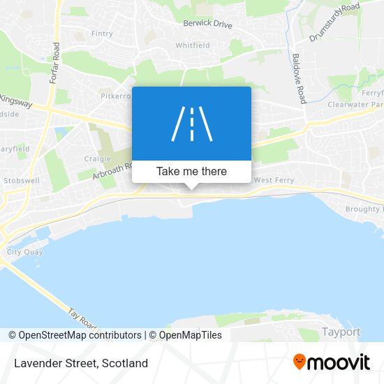 Lavender Street map
