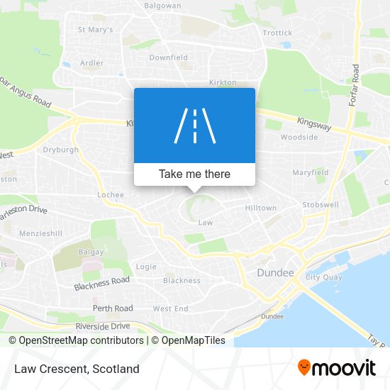 Law Crescent map