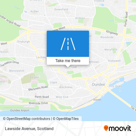 Lawside Avenue map