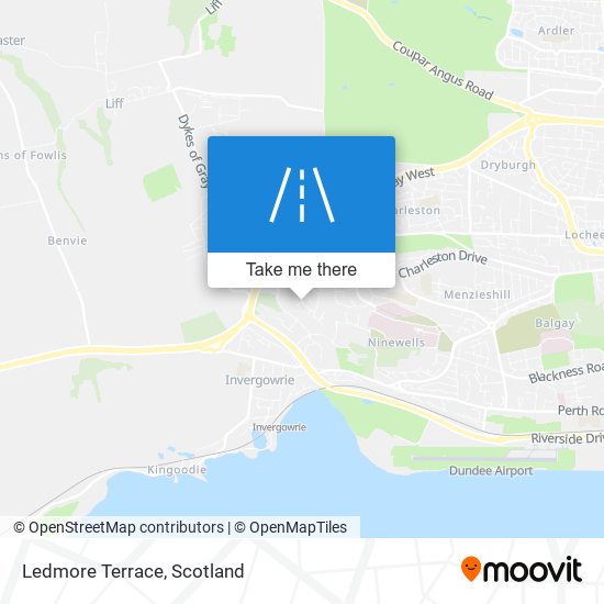 Ledmore Terrace map