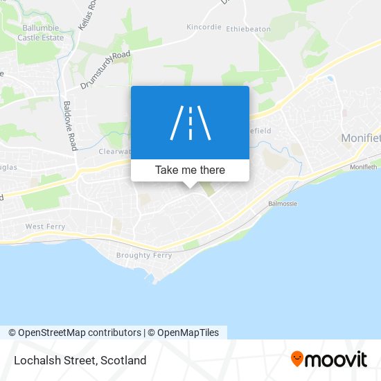 Lochalsh Street map