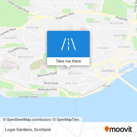 Logie Gardens map