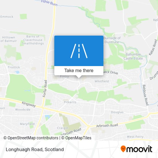 Longhuagh Road map