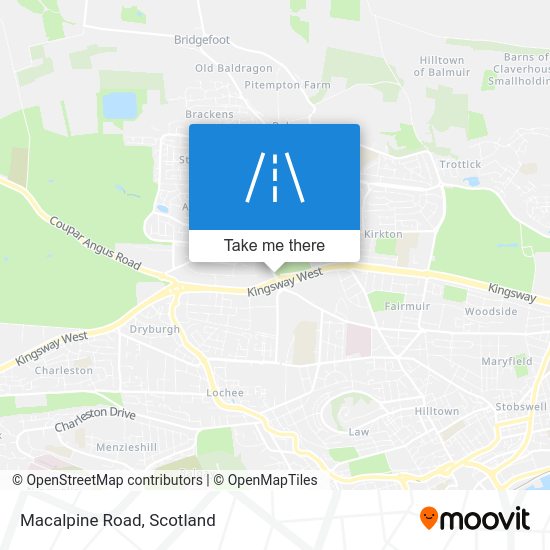 How to get to Macalpine Road, Dundee by bus?