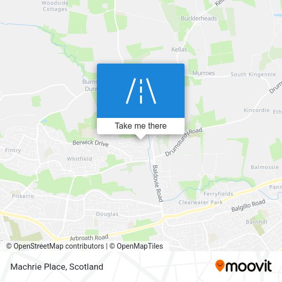Machrie Place map