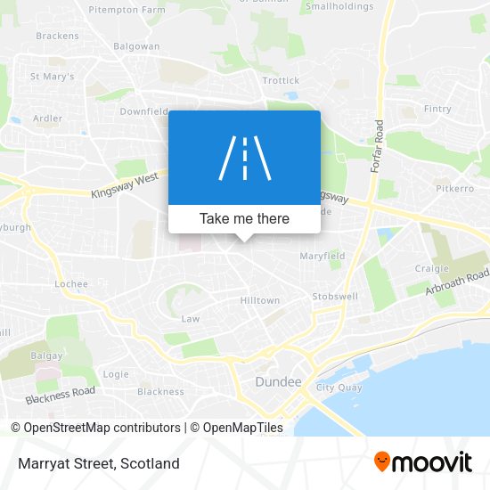 Marryat Street map