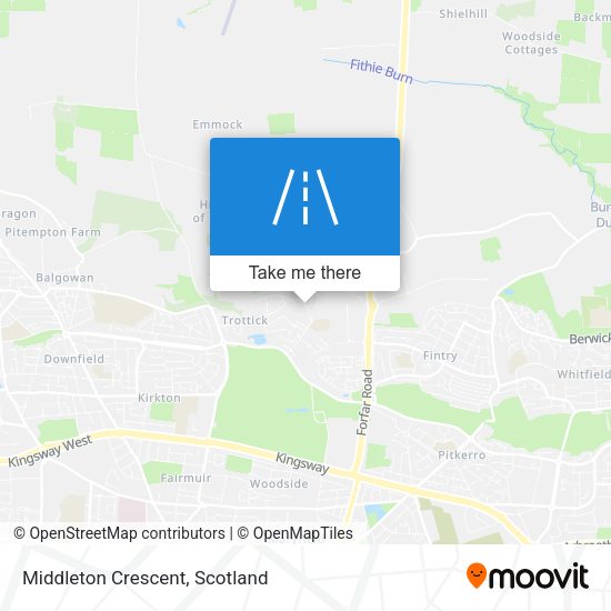 Middleton Crescent map