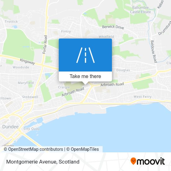 Montgomerie Avenue map