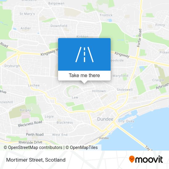 Mortimer Street map