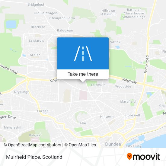 Muirfield Place map
