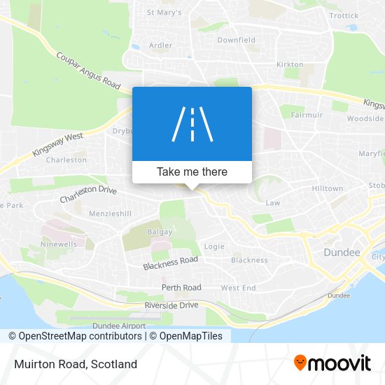 Muirton Road map