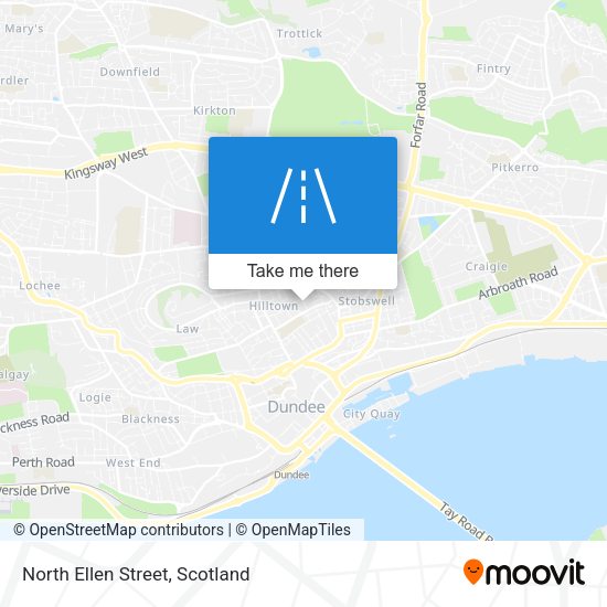 North Ellen Street map