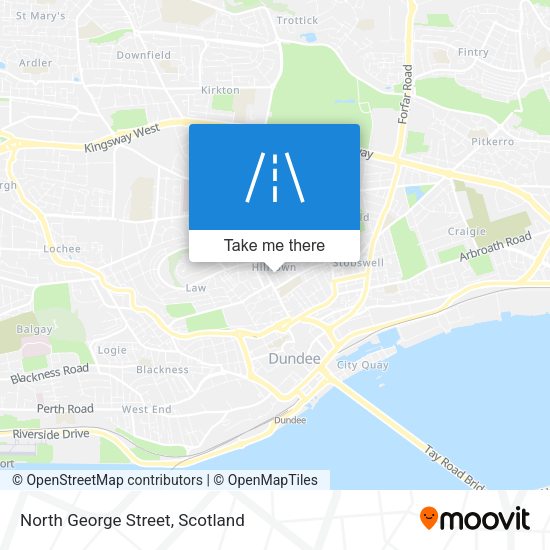 North George Street map