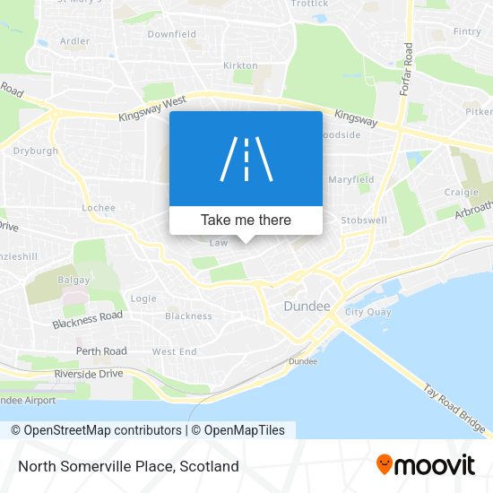 North Somerville Place map