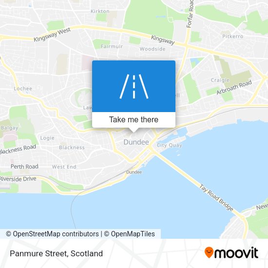 Panmure Street map