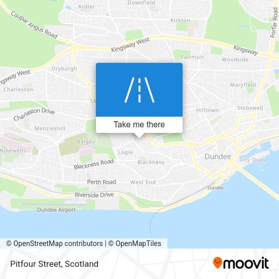 Pitfour Street map