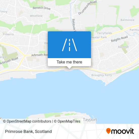 Primrose Bank map