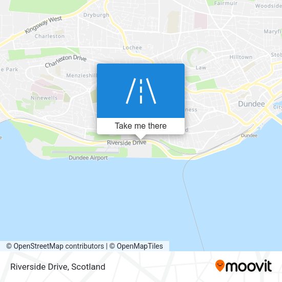 Riverside Drive map