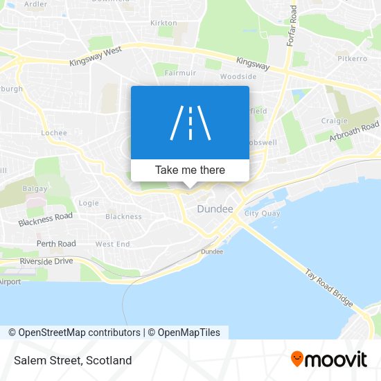 Salem Street map