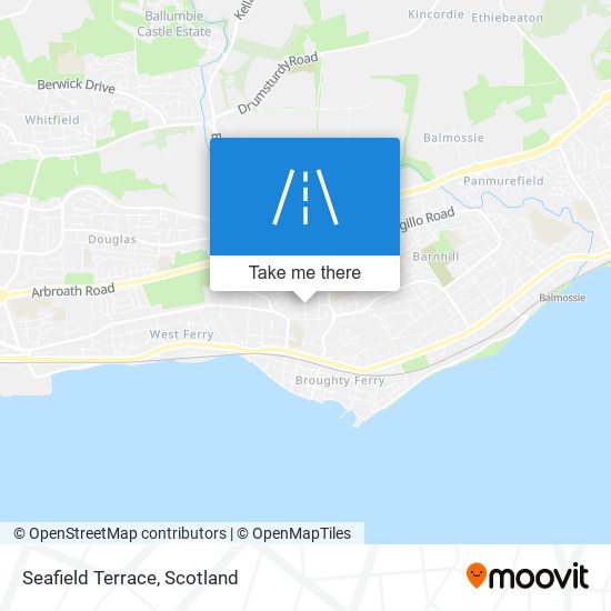 Seafield Terrace map