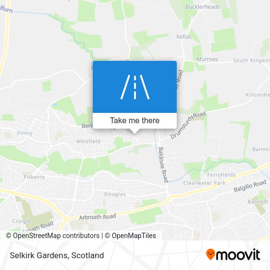 Selkirk Gardens map