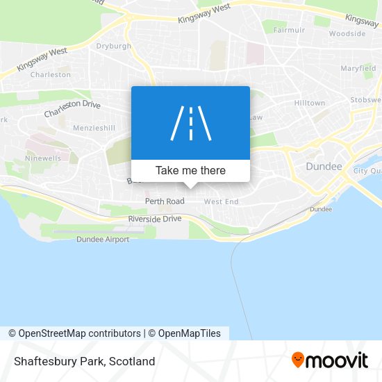 Shaftesbury Park map