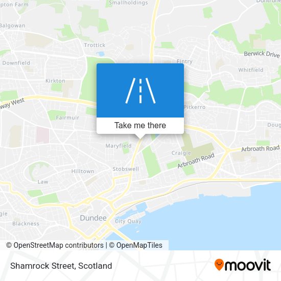 Shamrock Street map