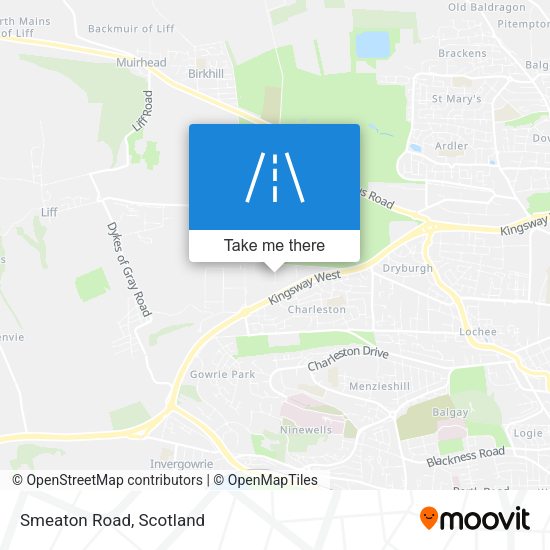 Smeaton Road map