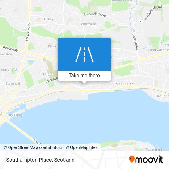 Southampton Place map