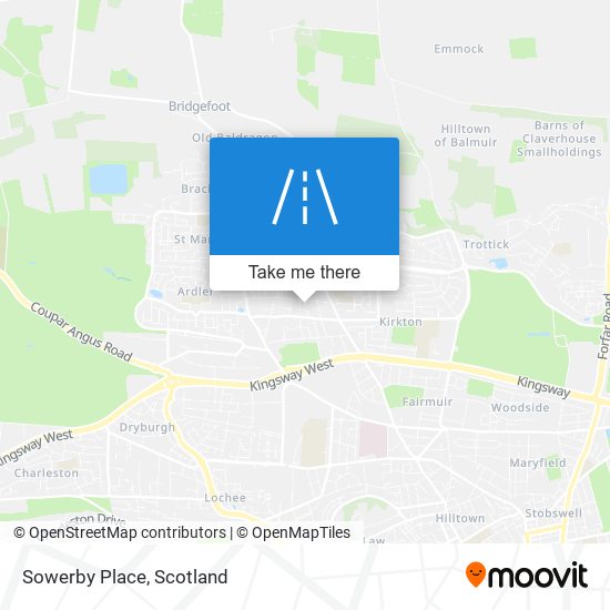 Sowerby Place map